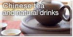 Chinese tea and natural drinks