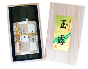 Asahi-can in wooden box